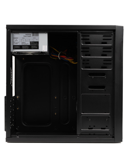 CARCASA SPACER - office, Middle Tower, ATX, "APOLLO", 500 (250W for 500 Desktop PC), USB 3.0 x 2, USB Type C x 1, HD Audio, blac