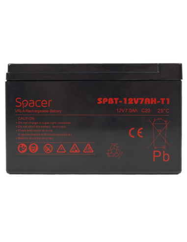 ACUMULATOR UPS SPACER 12V / 7Ah, dimensiuni:...