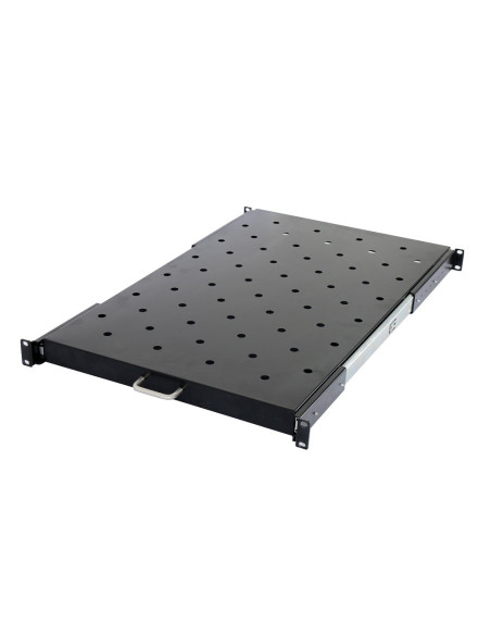 RAFT CULISANT SPACER 1U pentru rack 19", adancime 366mm, pt. cabinet de 600mm, sarcina maxima 60Kg, vopsea antistatic, otel 1.2m