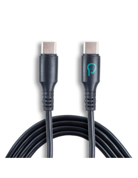 CABLU alimentare si date SPACER, pt. smartphone, USB Type-C (T) la USB Type-C(T), PVC, ambalaj punga, 1m, negru "SPDC-TYPEC-TYPE