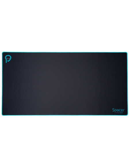 MousePAD SPACER gaming, cauciuc si material textil, 1200 x 600 x 3 mm, negru "SPMP-PAD-GAME-XL-BK"
