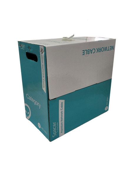 ROLA CABLU UTP SPACER Cat6, 305m, Cupru-Aluminu, Solid, AWG24, 0.51mm, 0.21mm2, "SPLC-UCAT6-CCA-305"