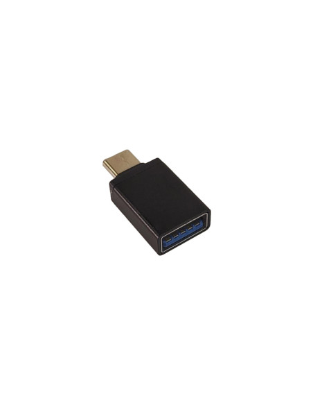 ADAPTOR Spacer pt. smartphone, de la USB 2.0 (Mama) la Type-C (Tata), negru, "SPAD-USBF-TYPECM-02"