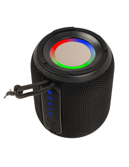 BOXA SPACER portabila bluetooth, YOUPI-BK, RMS: 6W, RGB, acumulator 1800mAh, timp de functionare pana la 5 ore, pana la 10m, AUX