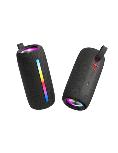 BOXA SPACER portabila bluetooth, ROCKER-BK, RMS: 10W (5W x 2), RGB, acumulator 1800mAh, timp de functionare pana la 5 ore, pana