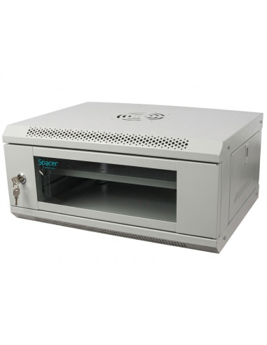 CABINET 19" SPACER 4U 500x450mm, fixare pe...