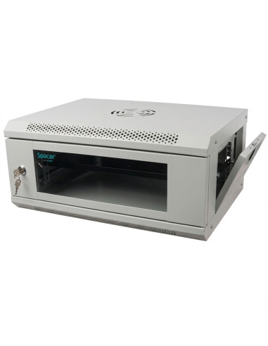 CABINET 19" SPACER 4U 500x450mm, fixare pe...