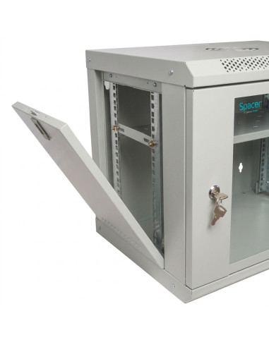 CABINET 19" SPACER 9U 500x450mm, fixare pe...