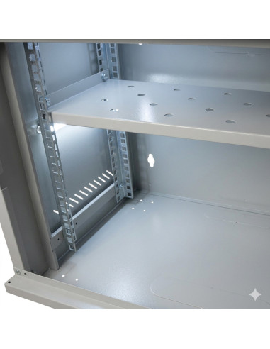 CABINET 19" SPACER 9U 500x450mm, fixare pe...