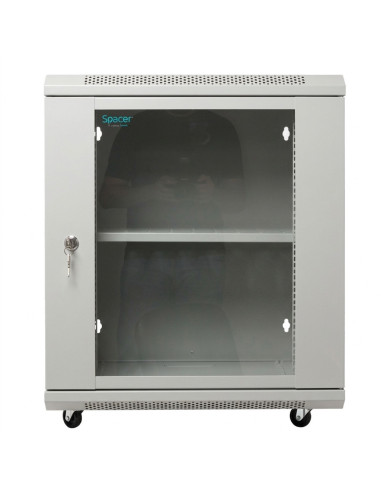 CABINET 19" SPACER 12U 500x450mm, fixare pe...