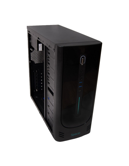 Sistem Desktop PC Office Spacer DeskPro R3, AMD Ryzen 3 3200, 8 GB DDR4, 240 GB SSD, No Os, negru,"SPACER-DeskPro-R3.3200-8D4S24
