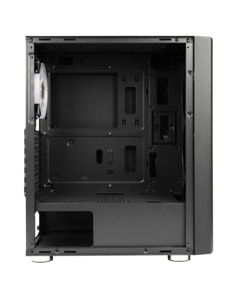 CARCASA SPACER - gaming, Middle Tower, ATX, "RAINBOW", fara sursa, sticla securizata, fara ventilatoare, USB 2.0 x 2, USB 3.0 x