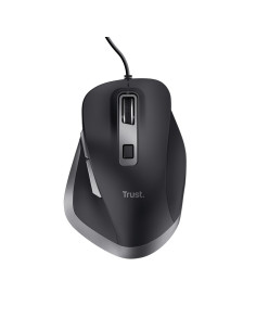 Mouse TRUST Mouse Trust Fyda cu fir 5000 DPI, negru