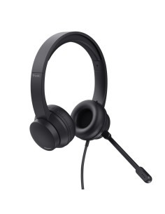 Casti audio TRUST Casti Trust Ayda cu fir, negru