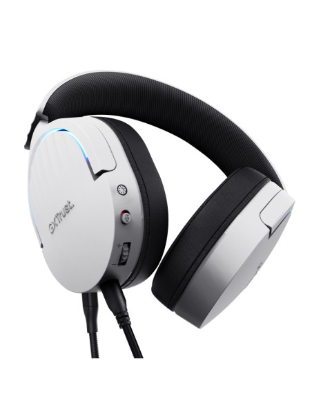 Casti audio TRUST Casti Trust GXT 490P Fayzo cu fir, alb