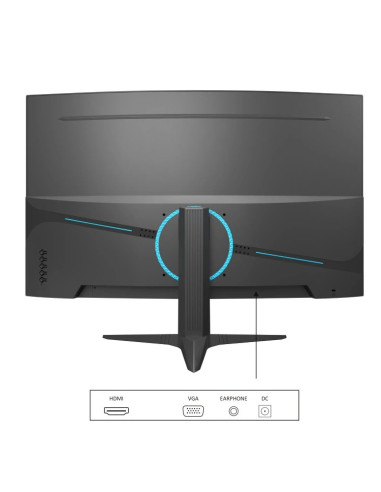 Monitor LED Gaming Curbat 27 inch OptimX MT27Y,...