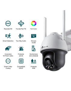 Camere supraveghere IP TP-LINK TPL VIGI 4MP PAN/TILT NTW... 2