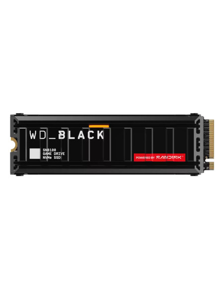 SSD WD_BLACK SN8100 HeatSink 8TB M.2 2280 PCIe Gen5 x4 NVMe, Read/Write: 14900/13200 MBps, IOPS 2200K/2400K, TBW: 4800, powered