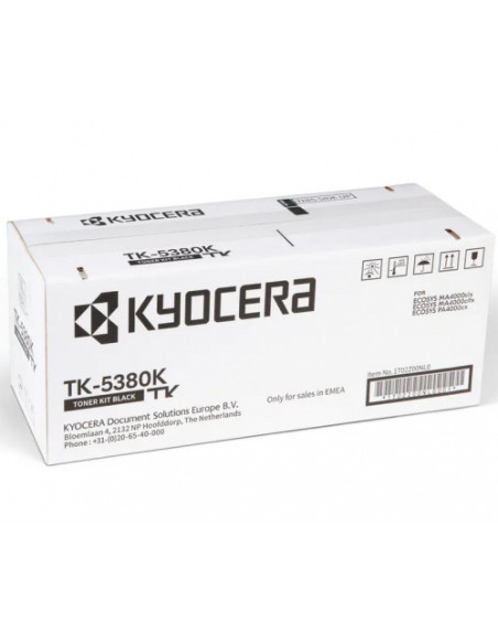 Toner Original Kyocera Black,TK-5380K, pentru ECOSYS PA4000cx MA4000cix MA4000cifx, 13K, incl.TV 1.2 RON, "TK-5380K"