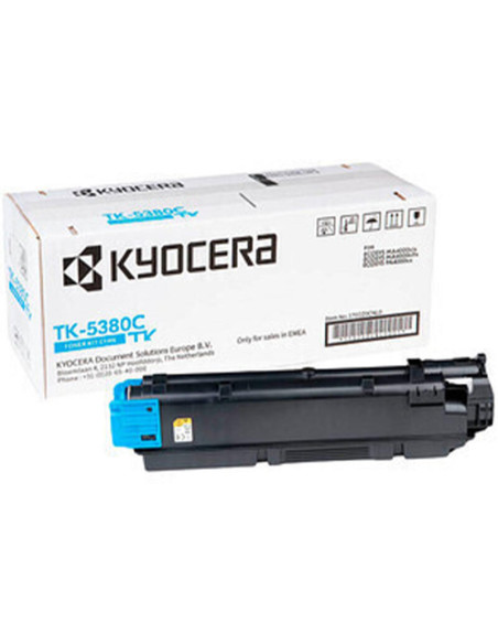 Toner Original Kyocera Cyan,TK-5380C, pentru ECOSYS PA4000cx MA4000cix MA4000cifx, 10K, incl.TV 1.2 RON, "TK-5380C"