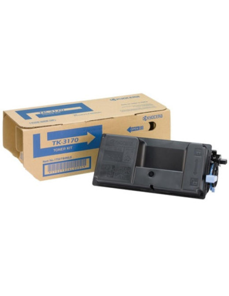 Toner Original Kyocera Black, TK-3170, pentru ECOSYS P3050 P3055 P3060 P3150 P3155 P3260 M3860, 15.5K, , "TK-3170"