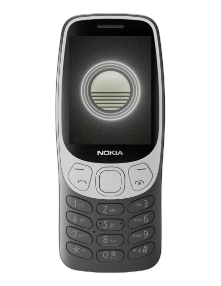 Nokia 3210 (2024) 4G, Dual SIM, 1450 mAh, USB Type-C, Grunge Black "1GF025CPA2L10"