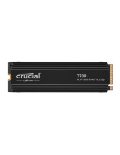 Crucial T700 4TB PCIe Gen5 NVMe M.2 SSD with heatsink,...