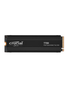 Crucial T700 2TB PCIe Gen5 NVMe M.2 SSD with heatsink,...