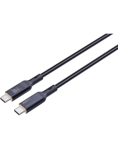 Cablu alimentare si date Aukey, USB Type-C (T)...