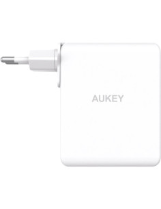 Alimentator retea Aukey, PA-B7O WH, 140W, fast charge, 2...