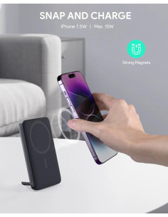 POWER BANK Aukey "PB-MS01" 6700 mAh, 20W magnetic,... 2