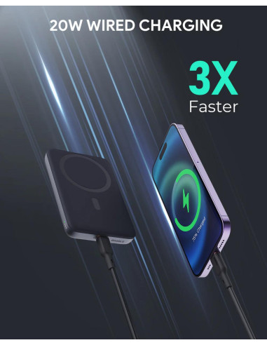 POWER BANK Aukey "PB-MS01" 6700 mAh, 20W...