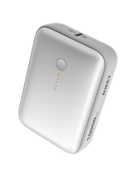 POWER BANK USB 10000MAH/PB-Y55 WHITE AUKEY "PB-Y55 WHITE"