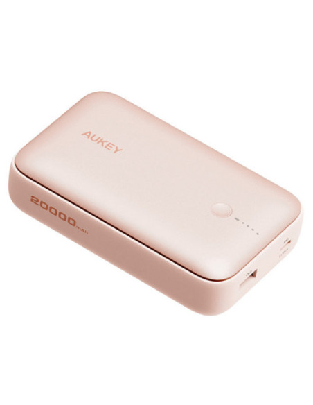 POWER BANK USB 20000MAH/PB-Y57 PINK AUKEY "PB-Y57 PINK"