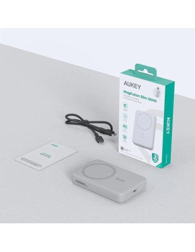 POWER BANK Aukey "PB-MS04" 10.000 mAh, 20W...