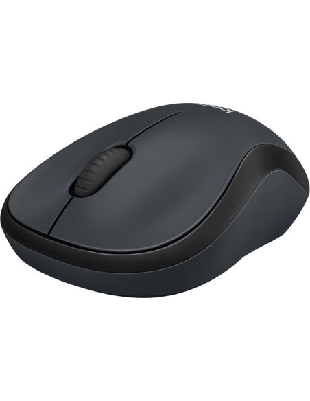 MOUSE LOGITECH, "M220 Silent", PC sau NB, wireless, 2.4GHz, optic, 1000 dpi, butoane/scroll 3/1, , negru, 45504994 "910-004878"