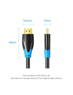 Cablu video Vention, HDMI (T) la HDMI (T), 8m, rezolutie... 2