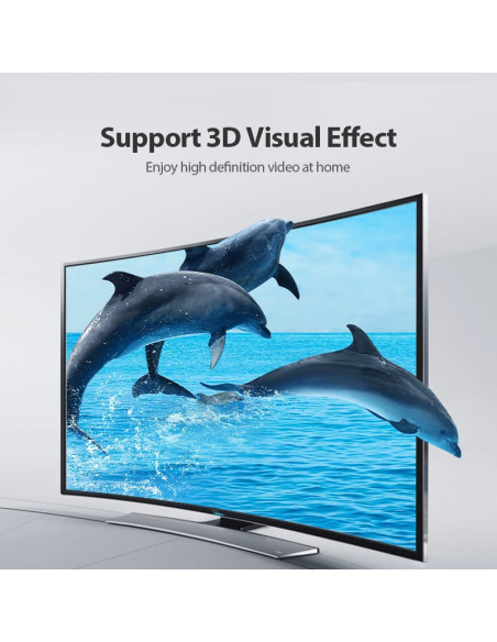 Cablu video Vention, HDMI(T) la HDMI (T), 3m, rezolutie 4K la 60Hz, negru, "AAIBI" - 6922794741591