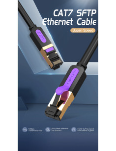 Patch cord SFTP Vention, Cat. 7, RJ-45 (T) la RJ-45 (T),... 2