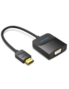 Convertor video Vention,HDMI(T) la VGA (M) 0.15m,...
