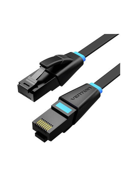 Patch cord UTP Vention, Cat. 6, RJ-45 (T) la RJ-45 (T), 30m, AWG 26, 1000Mbps, negru, "IBEBT" - 6922794745070