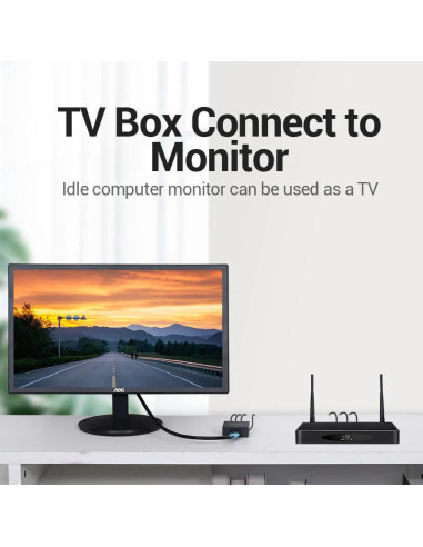 Convertor video Vention, HDMI (M) la RCA (M),...