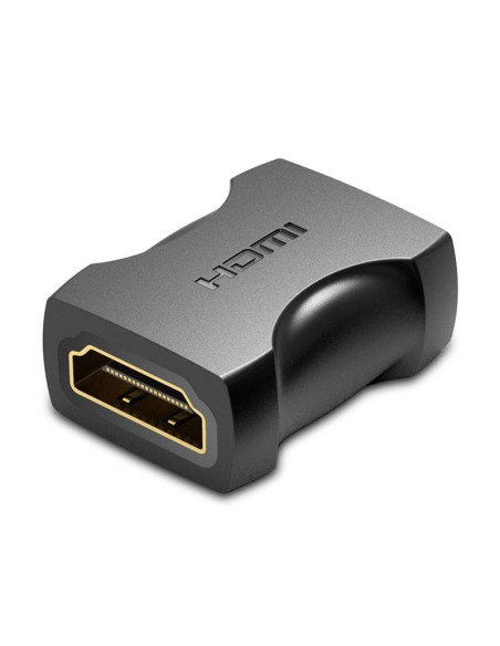 Adaptor video Vention, cupla HDMI (M) la HDMI (M), rezolutie 4K la 60Hz, bidirectional, conectori auriti, negru, "AIRB0-2" - 692