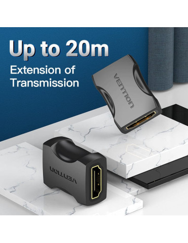 Adaptor video Vention, cupla HDMI (M) la HDMI...