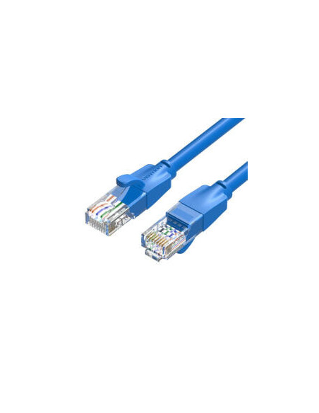 Patch Cord UTP Vention, 0.5m, Cat 6, RJ-45 (T) la RJ-45 (T), 26 AWG, albastru, "IBELD" - 6922794748361
