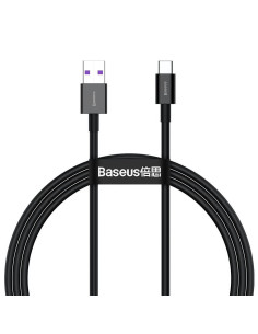 Cabluri periferice BASEUS Cablu Baseus Type-C 66W, 1m, negru
