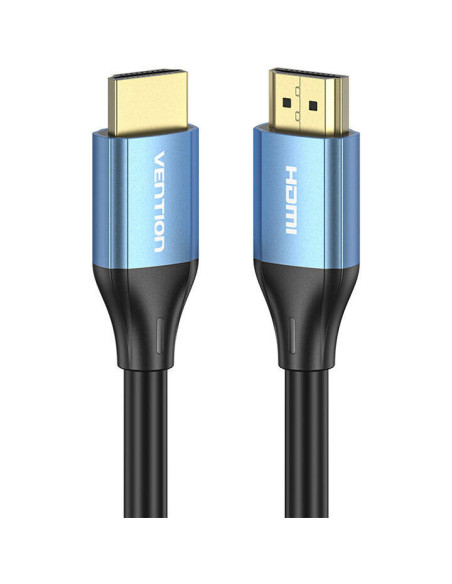 Cablu video Vention, HDMI(T) la HDMI(T), 1m, rezolutie maxima 4K la 60Hz/1080p la 60Hz, conectori auriti, cupru, invelis PVC, ne