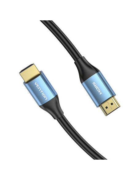 Cablu video Vention, HDMI(T) la HDMI(T), 1m, rezolutie maxima 4K la 60Hz/1080p la 60Hz, conectori auriti, cupru, invelis PVC, ne