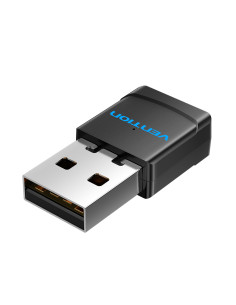 Adaptor Vention USB Wi-Fi Dual Band Adapter 2.4G/5G Black...