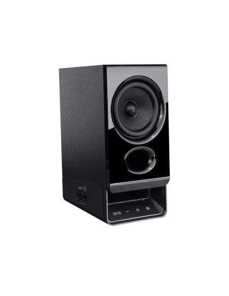 BOXE EDIFIER 2.0, RMS: 5W (2 x 2.5W), bluetooth v6.0, volum, mufa casti, touch panel, AUX/USB-C, Edifier App, USB power, MDF, bl